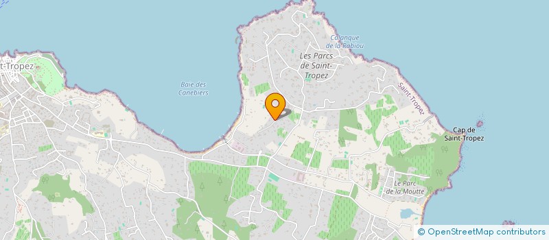 localisation de l'entreprise SCI CLARSENE à SAINT TROPEZ