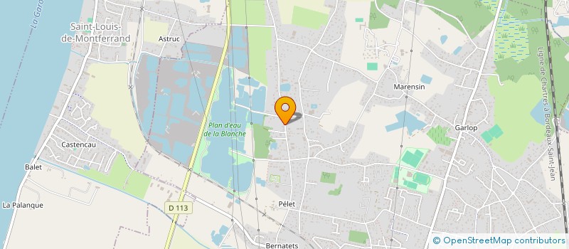 localisation de l'entreprise SCI CLARTESS  AMBARES-ET-LAGRAVE