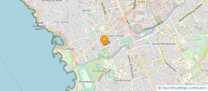localisation de l'entreprise SCI CLARY-PEBRE à MARSEILLE