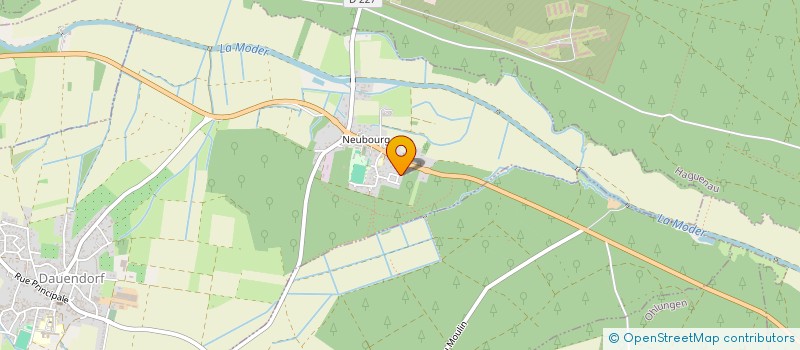 localisation de l'entreprise SCI CLAS  DAUENDORF