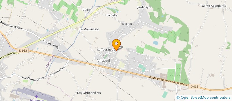 localisation de l'entreprise SCI CLASICO  BEAUPUY