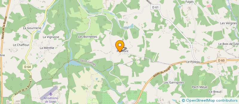 localisation de l'entreprise SCI CLAU DEJENBIAL  SAINT-GENIES