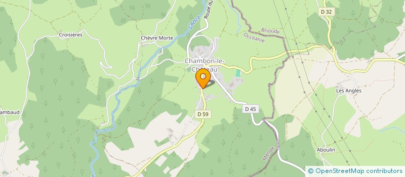 localisation de l'entreprise SCI CLAUCE  BEL-AIR-VAL-D'ANCE