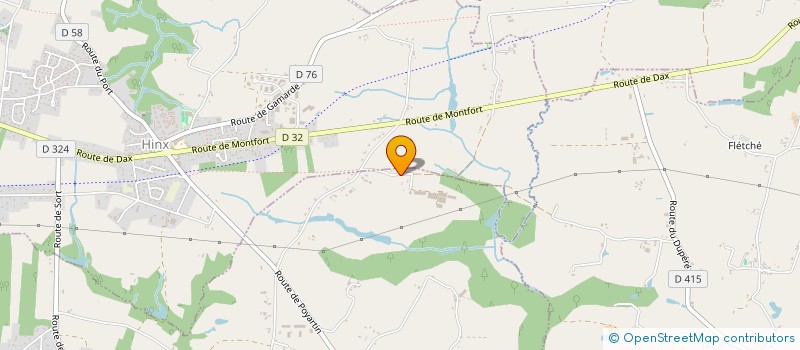 localisation de l'entreprise SCI CLAUD  SORT-EN-CHALOSSE