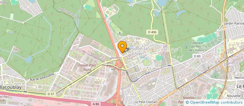 localisation de l'entreprise SCI CLAUD ALAKOURY  MEUDON