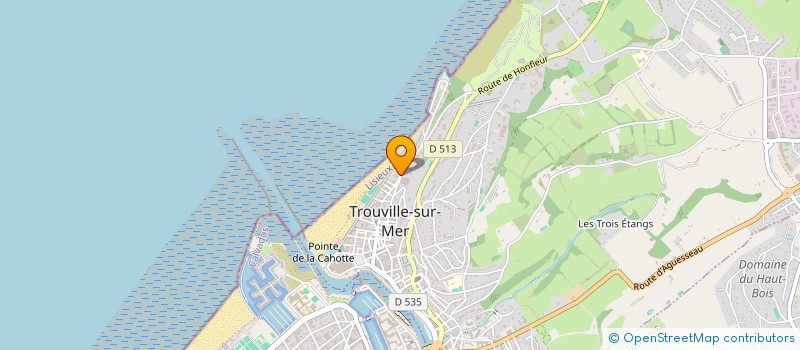 localisation de l'entreprise SCI CLAUDAL à TROUVILLE-SUR-MER
