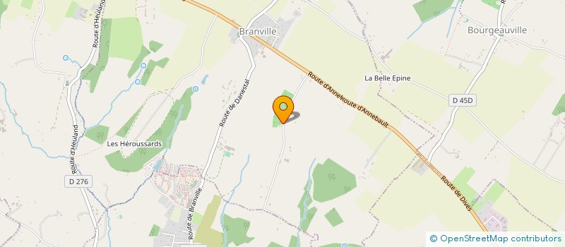 localisation de l'entreprise SCI CLAUDE  CARPIQUET