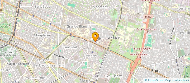 localisation de l'entreprise SCI CLAUDE  LYON