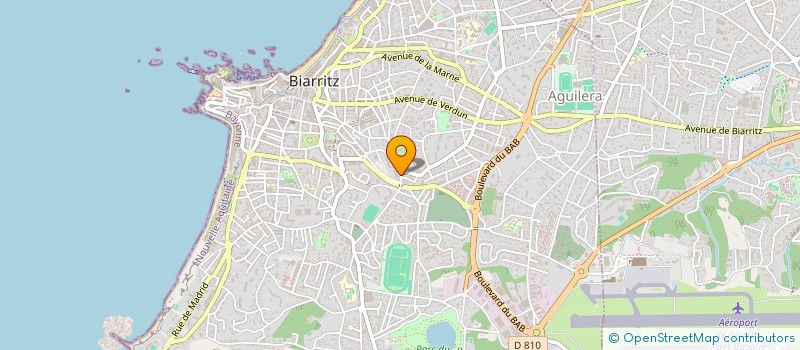localisation de l'entreprise SCI CLAUDE-AUGUSTA à BIARRITZ