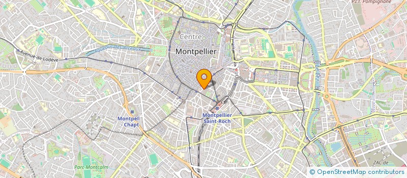 localisation de l'entreprise SCI CLAUDE ET FILS à MONTPELLIER