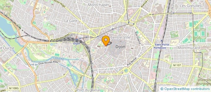 localisation de l'entreprise SCI CLAUDE JEAN GERARD  DIJON