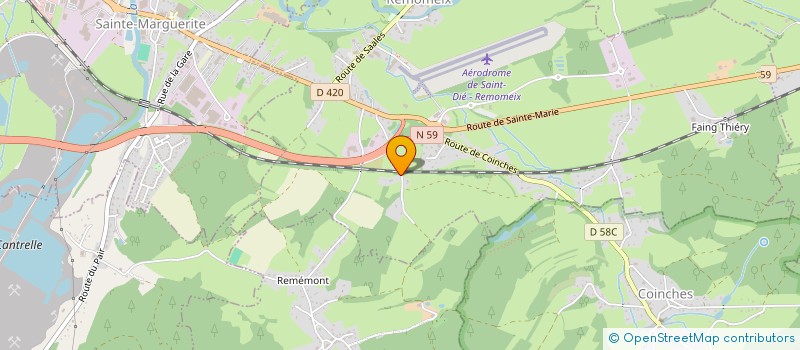 localisation de l'entreprise SCI CLAUDE LEROY  REMOMEIX