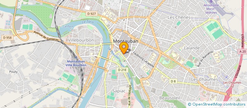 localisation de l'entreprise SCI CLAUDE NAMY  MONTAUBAN