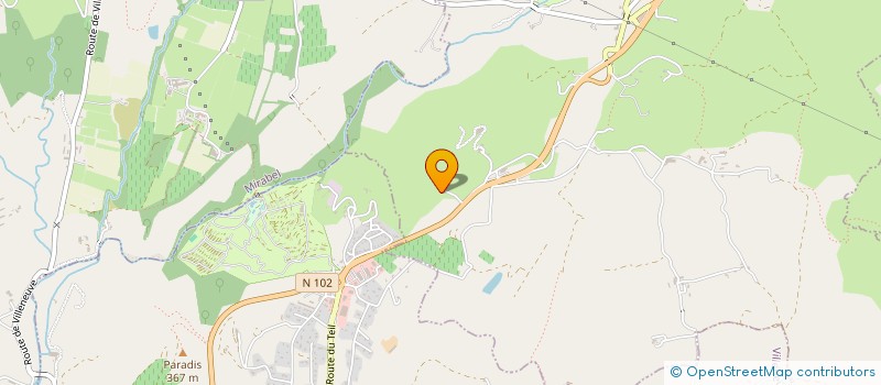 localisation de l'entreprise SCI CLAUDE YVER  SAINT-JEAN-LE-CENTENIER