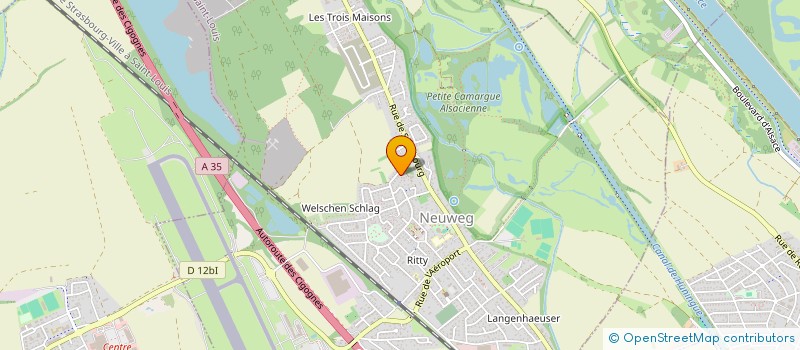 localisation de l'entreprise SCI CLAUDEN  SAINT-LOUIS