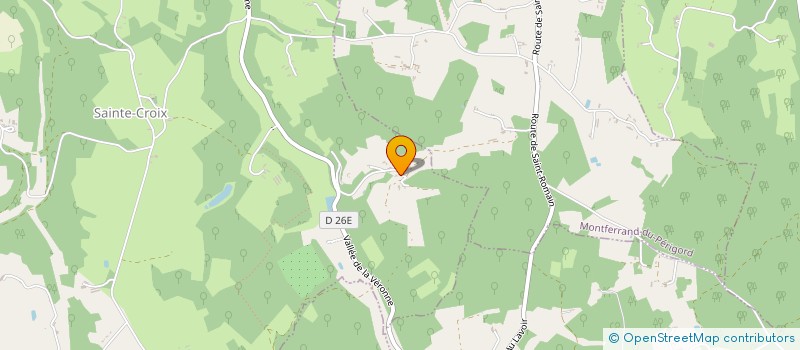 localisation de l'entreprise SCI CLAUDINE  STE CROIX