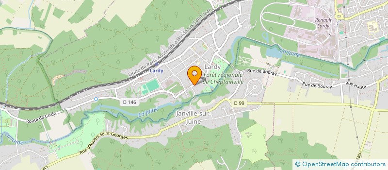 localisation de l'entreprise SCI CLAUDINETTE à LARDY