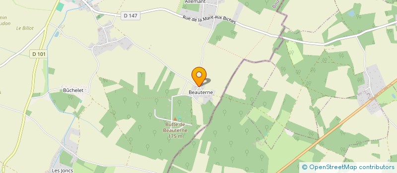 localisation de l'entreprise SCI CLAUDIUS à BOUTIGNY-PROUAIS