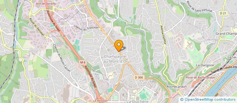 localisation de l'entreprise SCI CLAUDIUS  LYON