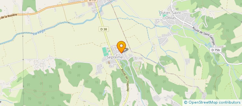 localisation de l'entreprise SCI CLAUDIUS  SEPTEME