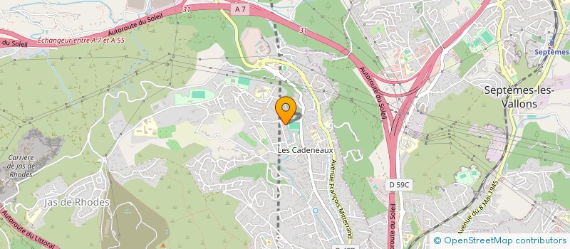 localisation de l'entreprise SCI CLAURAY à LES PENNES-MIRABEAU