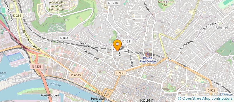 localisation de l'entreprise SCI CLAURE à ROUEN