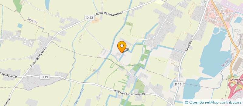 localisation de l'entreprise SCI CLAURINE  SEYSSES