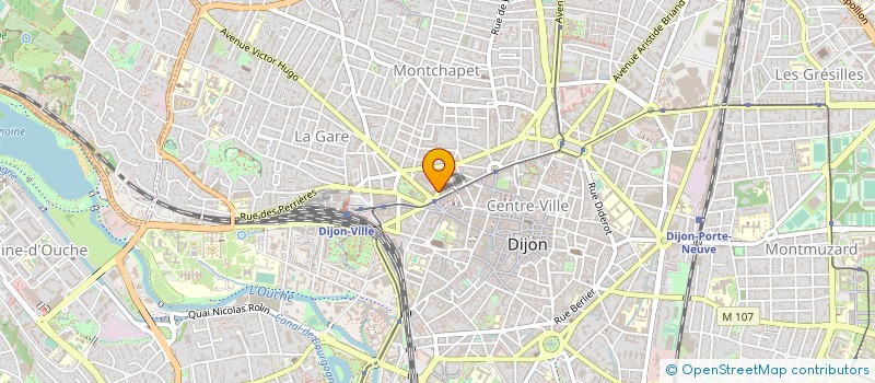 localisation de l'entreprise SCI CLAUS SLUTER à DIJON