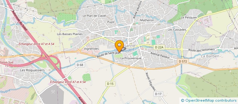 localisation de l'entreprise SCI CLAUSSE  PELISSANNE