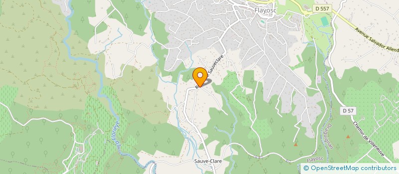 localisation de l'entreprise SCI CLAUW HERMAN  FLAYOSC