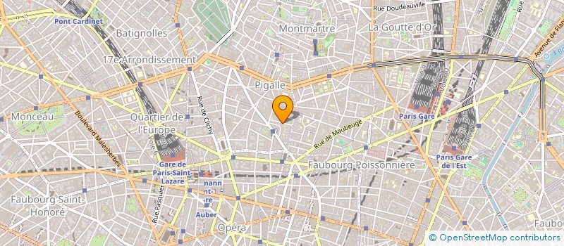 localisation de l'entreprise SCI CLAUZEL à PARIS