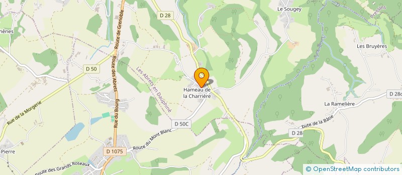 localisation de l'entreprise SCI CLAVEL  LES ABRETS-EN-DAUPHINE