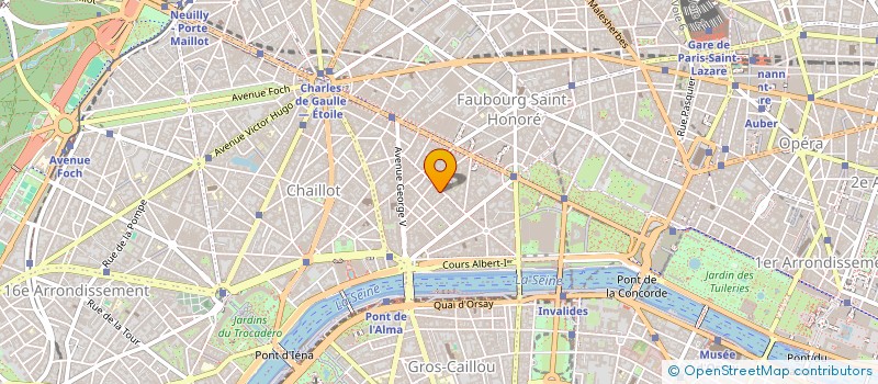 localisation de l'entreprise SCI CLAVEL-MAGNAN A SURESNES à PARIS