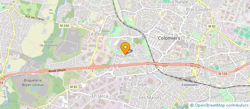 localisation de l'entreprise SCI CLAVERIE à COLOMIERS