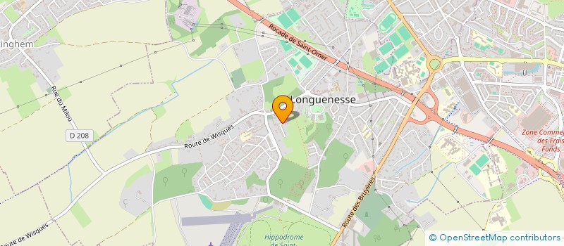 localisation de l'entreprise SCI CLAVIMMO  LONGUENESSE