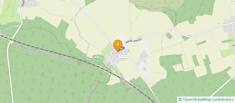 localisation de l'entreprise SCI CLAVREUL-OLIVERA  ARCES-DILO