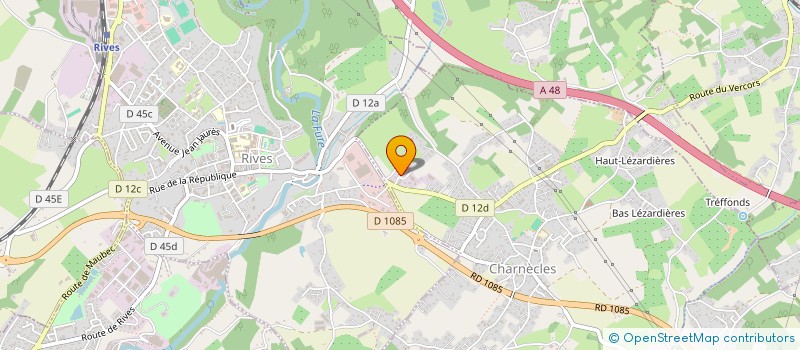 localisation de l'entreprise SCI CLC  CHARNECLES