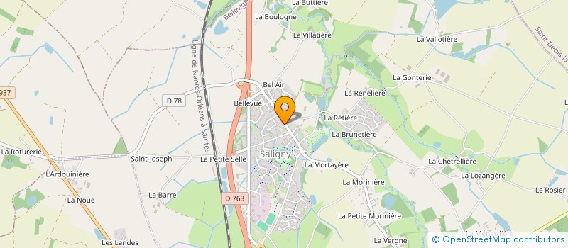 localisation de l'entreprise SCI CLC  BELLEVIGNY