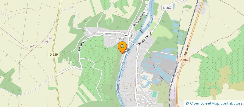 localisation de l'entreprise SCI CLC à AUXERRE
