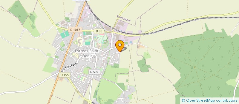 localisation de l'entreprise SCI CLCOMAST  ESTREES-SAINT-DENIS