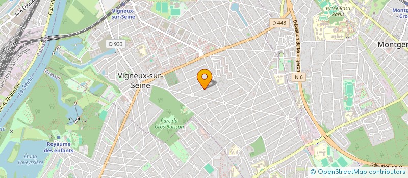 localisation de l'entreprise SCI CLD à VIGNEUX-SUR-SEINE