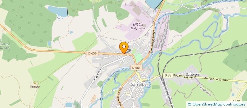 localisation de l'entreprise SCI CLD à SARRALBE