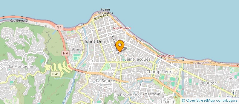 localisation de l'entreprise SCI CLE à SAINT-DENIS