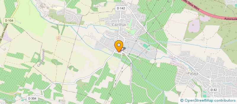 localisation de l'entreprise SCI CLE DE SOL à CAZILHAC