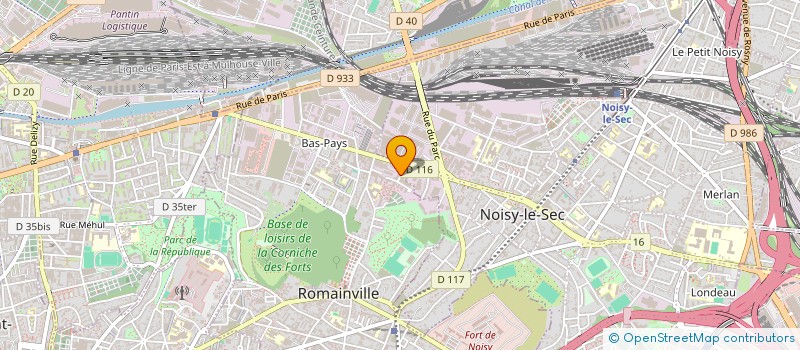 localisation de l'entreprise SCI CLE IMMO à ROMAINVILLE