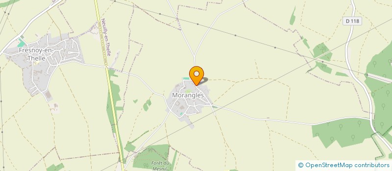 localisation de l'entreprise SCI CLEA  CHAMBLY