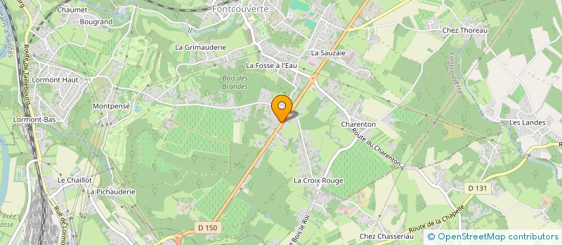 localisation de l'entreprise SCI CLEA  FONTCOUVERTE