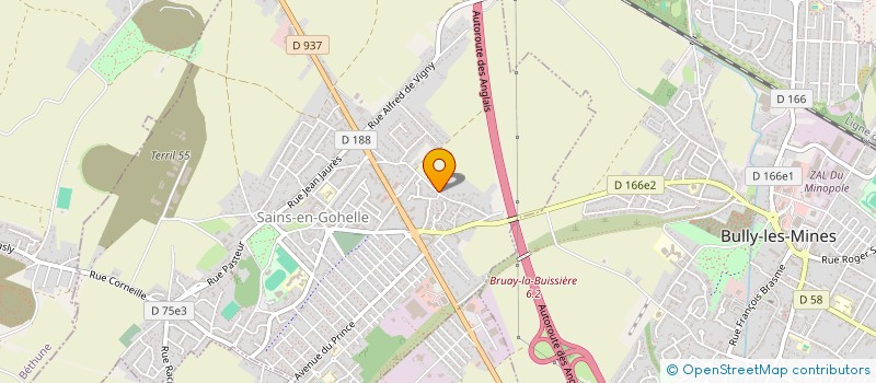 localisation de l'entreprise SCI CLEA  SAINS-EN-GOHELLE