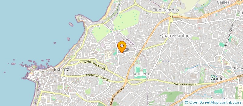localisation de l'entreprise SCI CLEALOU à BIARRITZ