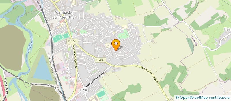 localisation de l'entreprise SCI CLEAN  DOMBASLE-SUR-MEURTHE